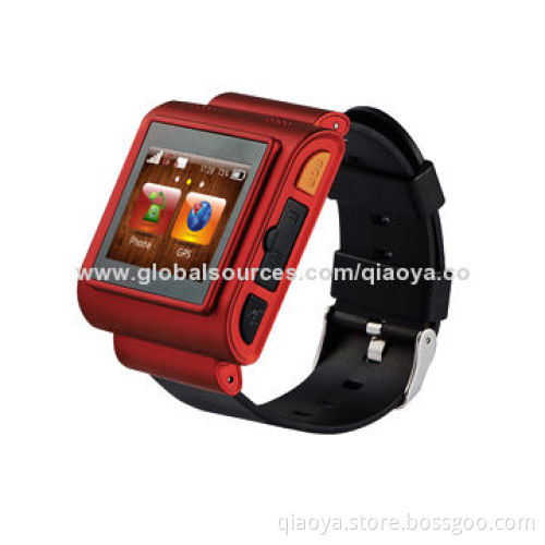GSM Watch Phone with Pulse, Smart Call Center System, Platform Connected, GPS, SOS, Pedometer